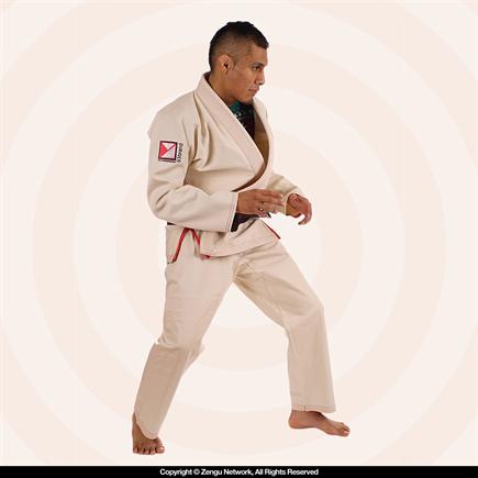 93 Brand 'Hooks V3' BJJ Gi – Unbleached White, Men's Size – Made In Pakistan